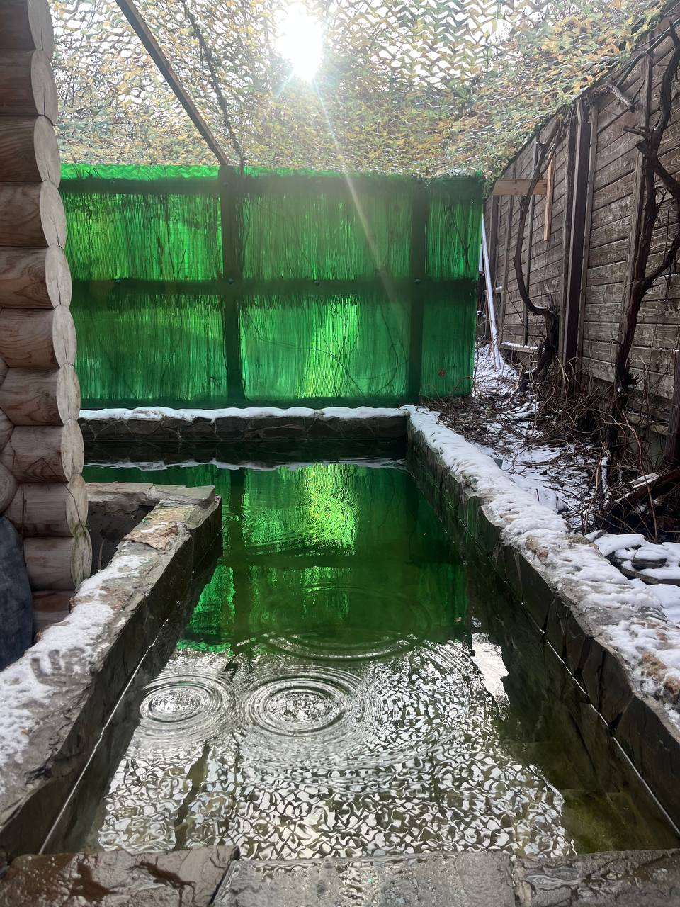 Бассейн в бане